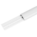 Aluminiowa listwa maskująca do kabli Maclean, 62x20x750mm, biała, MC-814 W Aluminiowa listwa maskująca do kabli Maclean, 62x20x750mm, biała, MC-814 W