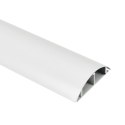 Aluminiowa listwa maskująca do kabli Maclean, 62x20x750mm, biała, MC-814 W Aluminiowa listwa maskująca do kabli Maclean, 62x20x750mm, biała, MC-814 W