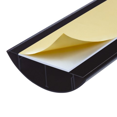 Aluminiowa listwa maskująca do kabli Maclean, 62x20x750mm, czarna, MC-814 B Aluminiowa listwa maskująca do kabli Maclean, 62x20x750mm, czarna, MC-814 B