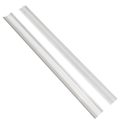 Aluminiowa listwa maskująca do kabli Maclean, 62x20x750mm, srebrna, MC-814 S Aluminiowa listwa maskująca do kabli Maclean, 62x20x750mm, srebrna, MC-814 S