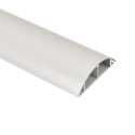 Aluminiowa listwa maskująca do kabli Maclean, 62x20x750mm, srebrna, MC-814 S