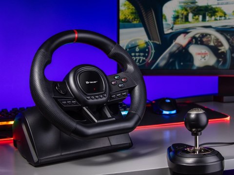 Kierownica TRACER SimRacer MANUAL GEARBOX 6 in 1 (PC/PS4/PS3/Xone/X360/SWITCH) Kierownica TRACER SimRacer MANUAL GEARBOX 6 in 1 (PC/PS4/PS3/Xone/X360/SWITCH)