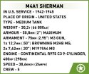 Klocki m4a1 sherman 663 klocki