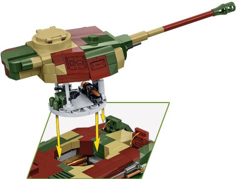 Klocki wwii pzkpfw iv ausf.g 1107 klocków Klocki wwii pzkpfw iv ausf.g 1107 klocków