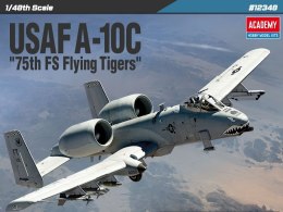 Model plastikowy samolot usaf a-10c 75th fs flying 1/48