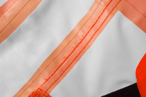 Ogrodniczki robocze, ostrzegawcze, pomarańczowe, rozmiar XXL Ogrodniczki robocze, ostrzegawcze, pomarańczowe, rozmiar XXL