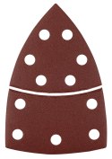 Papiery ścierne na rzep, żelazko 102 x 152 mm, P180, 5 szt., z 11 otworami