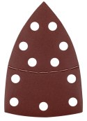 Papiery ścierne na rzep, żelazko 102 x 152 mm, P220, 5 szt., z 11 otworami