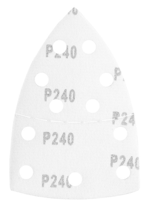 Papiery ścierne na rzep, żelazko 102 x 152 mm, P240, 5 szt., z 11 otworami Papiery ścierne na rzep, żelazko 102 x 152 mm, P240, 5 szt., z 11 otworami