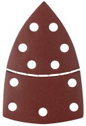 Papiery ścierne na rzep, żelazko 102 x 152 mm, P240, 5 szt., z 11 otworami