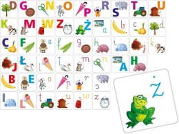 Gra memory literki małe i duże