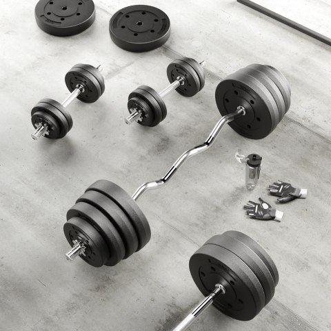 Gryf mocno łamany, sztanga 30mm 120cm 5.6kg max.170kg REBEL ACTIVE Gryf mocno łamany, sztanga 30mm 120cm 5.6kg max.170kg REBEL ACTIVE