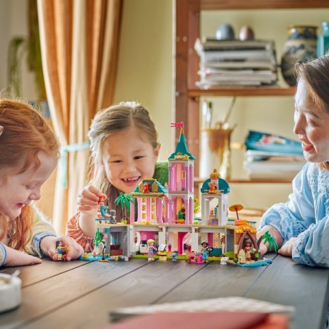 Klocki disney 43267 zamek księżniczek i królewskie zwierzaki Klocki disney 43267 zamek księżniczek i królewskie zwierzaki