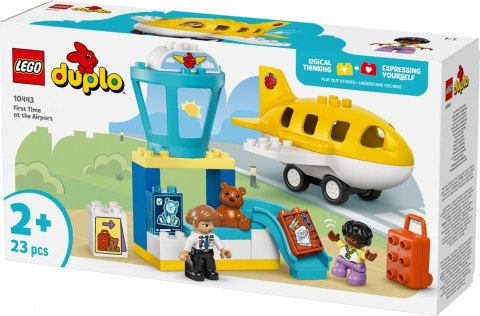 Klocki duplo 10443 pierwszy raz: na lotnisku Klocki duplo 10443 pierwszy raz: na lotnisku