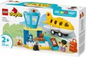 Klocki duplo 10443 pierwszy raz: na lotnisku