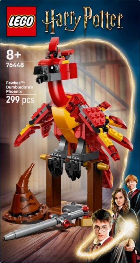Klocki harry potter 76448 fawkes: feniks dumbledore'a Klocki harry potter 76448 fawkes: feniks dumbledore'a