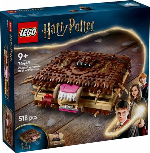 Klocki harry potter 76449 potworna księga potworów z zębami Klocki harry potter 76449 potworna księga potworów z zębami