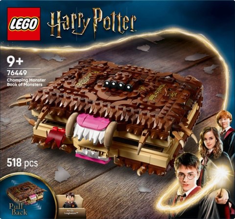Klocki harry potter 76449 potworna księga potworów z zębami Klocki harry potter 76449 potworna księga potworów z zębami