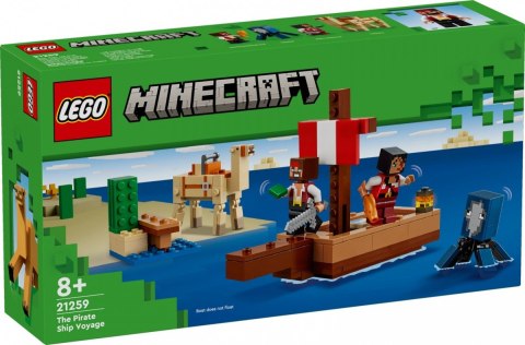 Klocki minecraft 21259 rejs statkiem pirackim Klocki minecraft 21259 rejs statkiem pirackim