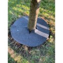 Zestaw krążków antychwastowych 6 szt. Bertoni - 40 cm, szary