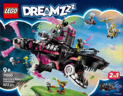 Klocki dreamzzz 71500 koszmarny rekinokręt podwodny Klocki dreamzzz 71500 koszmarny rekinokręt podwodny