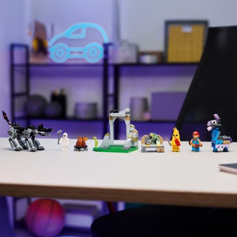 Klocki fortnite 77075 skórek i iskra oraz obóz Klocki fortnite 77075 skórek i iskra oraz obóz