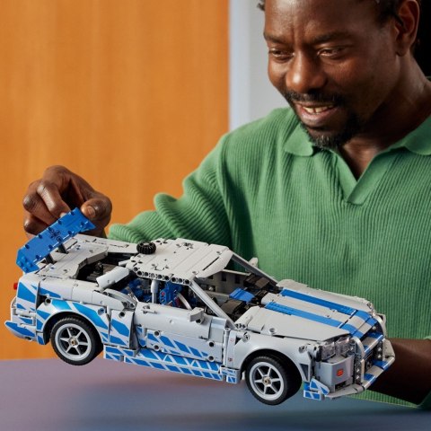 Klocki technic 42210 samochód nissan skyline gt-r (r34) z filmu za szybcy, za wściekli Klocki technic 42210 samochód nissan skyline gt-r (r34) z filmu za szybcy, za wściekli