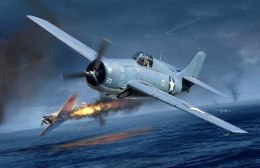 Model plastikowy usn f4f-4 wildcat battle of midway 1/48