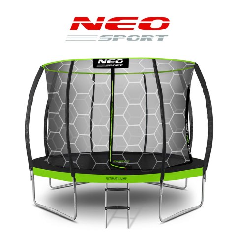 Trampolina ogrodowa profilowana 12ft/374cm z siatką wewnętrzną Neo-Sport Trampolina ogrodowa profilowana 12ft/374cm z siatką wewnętrzną Neo-Sport