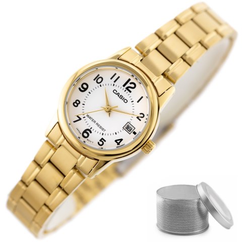 ZEGAREK DAMSKI CASIO LTP-V002G-7B (zd587f) + BOX ZEGAREK DAMSKI CASIO LTP-V002G-7B (zd587f) + BOX