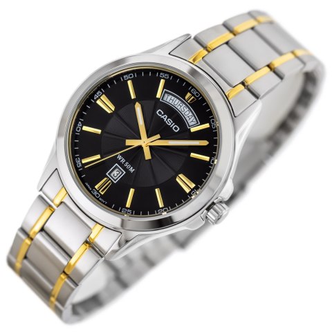 ZEGAREK MĘSKI CASIO MTP-1381G-1A (zd191d) + BOX ZEGAREK MĘSKI CASIO MTP-1381G-1A (zd191d) + BOX