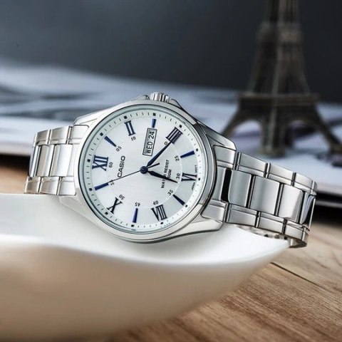 ZEGAREK MĘSKI CASIO MTP-1384D-7A2 (zd108b) + BOX ZEGAREK MĘSKI CASIO MTP-1384D-7A2 (zd108b) + BOX