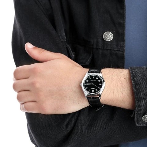 ZEGAREK MĘSKI CASIO MTP-V006L-1B (zd210a) + BOX ZEGAREK MĘSKI CASIO MTP-V006L-1B (zd210a) + BOX