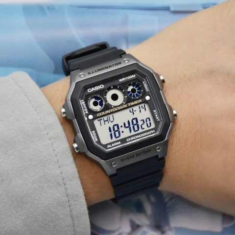 Zegarek Casio Sports AE-1300WH-8A + BOX Zegarek Casio Sports AE-1300WH-8A + BOX