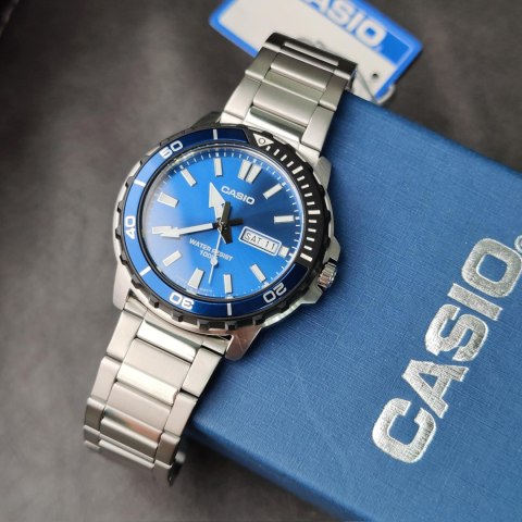 Zegarek Męski Casio Collection MTD-125D-2A1 + BOX Zegarek Męski Casio Collection MTD-125D-2A1 + BOX