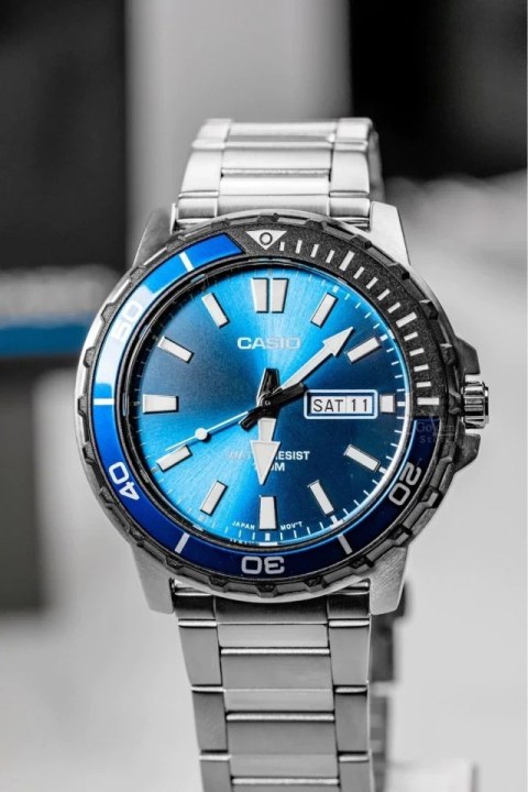 Zegarek Męski Casio Collection MTD-125D-2A1 + BOX Zegarek Męski Casio Collection MTD-125D-2A1 + BOX
