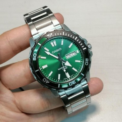 Zegarek Męski Casio Collection MTD-125D-3A + BOX Zegarek Męski Casio Collection MTD-125D-3A + BOX