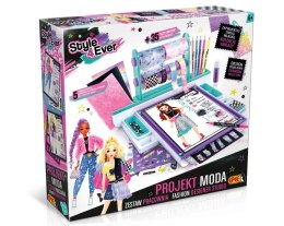 Zestaw kreatywny projekt moda pracownia