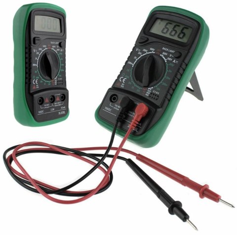 AG102E Multimetr xl830l + 2 sondy green AG102E Multimetr xl830l + 2 sondy green