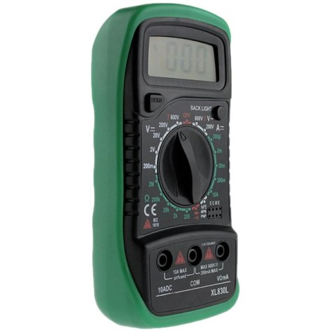 AG102E Multimetr xl830l + 2 sondy green AG102E Multimetr xl830l + 2 sondy green