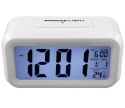AK240C Cyfrowy budzik white led biały