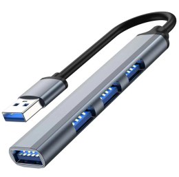 AK340 Hub usb 1x3.0 3x2.0 slim