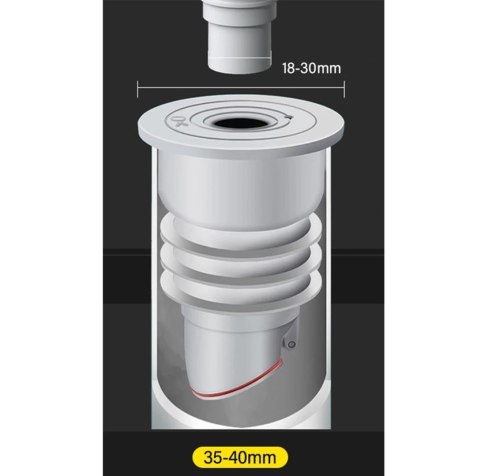 DA272 Syfon magnetyczny silikonowy 35-40mm DA272 Syfon magnetyczny silikonowy 35-40mm