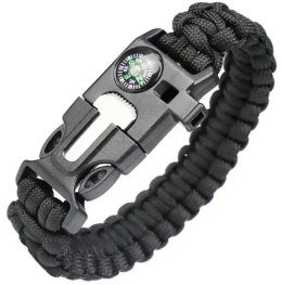 DA99 Bransoletka survival 5w1 black