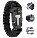 DA99 Bransoletka survival 5w1 black