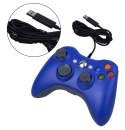 KX13B Pad pc dual shock xbox style blue
