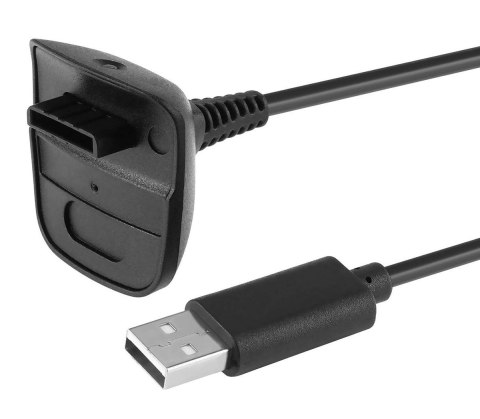 KX7B 2x bateria xbox 360 kabel usb white KX7B 2x bateria xbox 360 kabel usb white