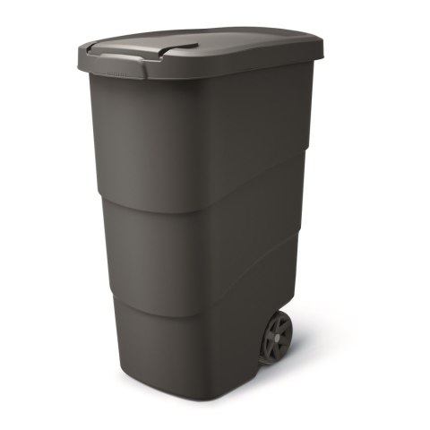 Kosz ogrodowy WHEELER 90 L - czarny recykling Kosz ogrodowy WHEELER 90 L - czarny recykling