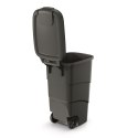 Kosz ogrodowy WHEELER 90 L - czarny recykling