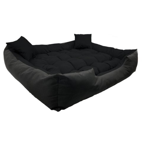 Legowisko dla psa ECCO 115x90 / 130x105 cm czarne Legowisko dla psa ECCO 115x90 / 130x105 cm czarne